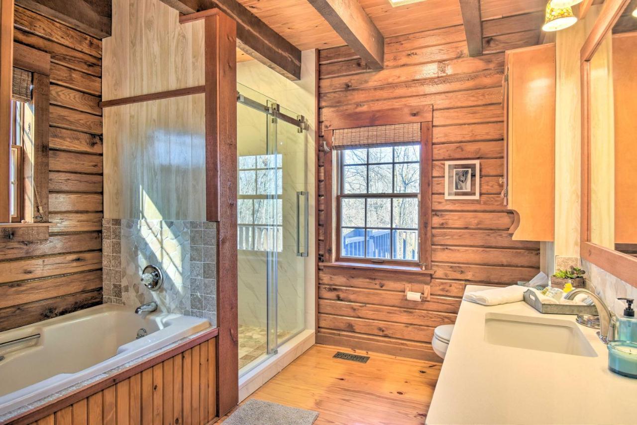 Luxury Pearcy Cabin With 5 Private Acres And Hot Tub! Luaran gambar