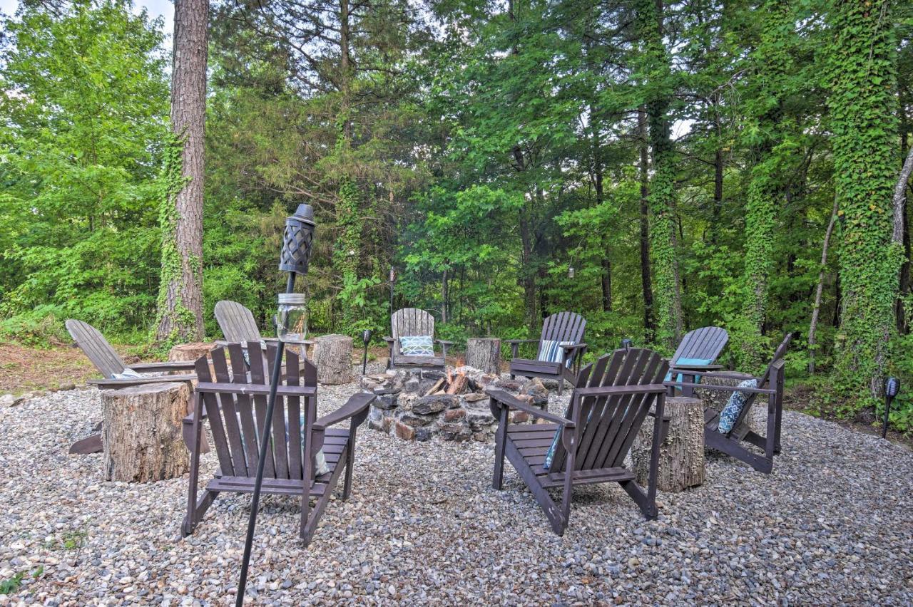Luxury Pearcy Cabin With 5 Private Acres And Hot Tub! Luaran gambar
