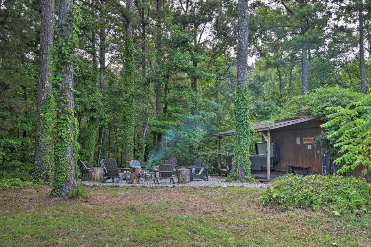 Luxury Pearcy Cabin With 5 Private Acres And Hot Tub! Luaran gambar
