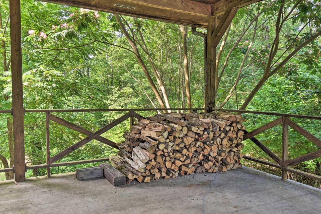 Luxury Pearcy Cabin With 5 Private Acres And Hot Tub! Luaran gambar